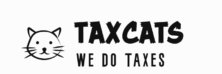 The logo for taxcats we do taxes.